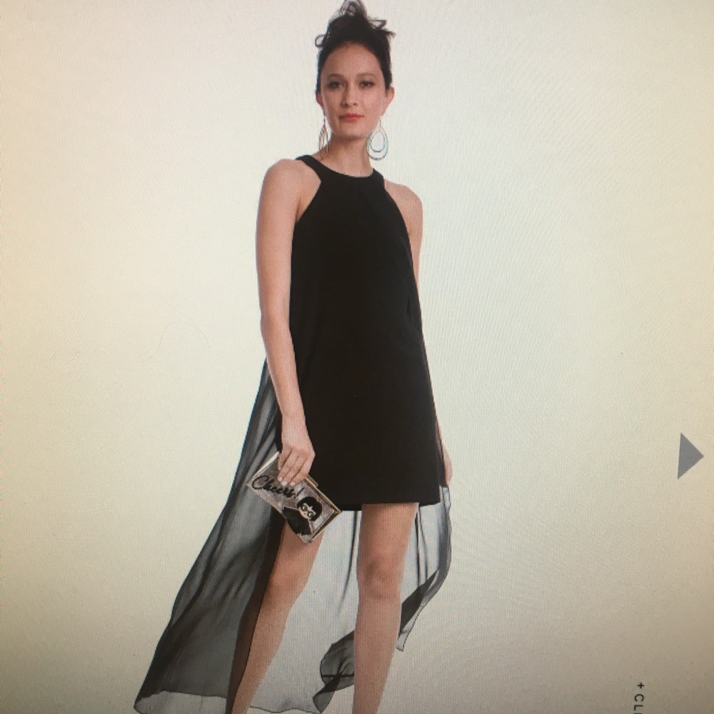 TRINA TURK perfect NYE Dress with cape. NWOT